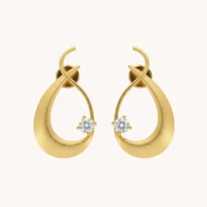 Golden Aura Drop Earrings