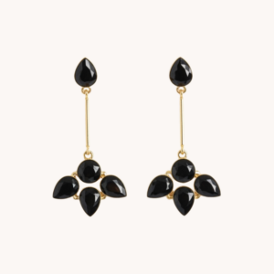 Noir Bloom Earrings